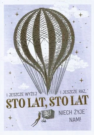 Urodzinowa kartka pocztowa, kartki na urodziny