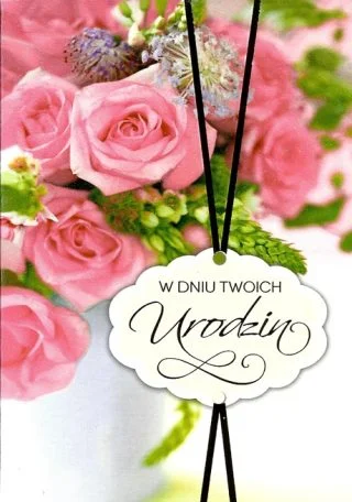 Wszystkiego najlepszego z kartką pocztową