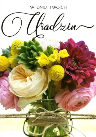 Kartka pocztowa w dniu Twoich urodzin