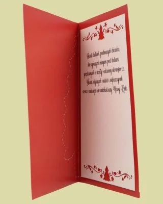 Karnet świąteczno-noworoczny