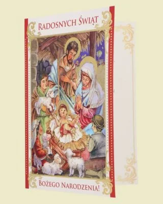 Kartka świąteczna na Boże narodzenie