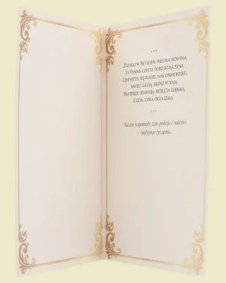 Kartka świąteczna na Boże narodzenie