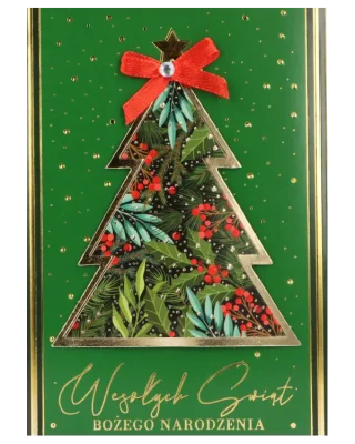 Kartka pocztowa na Boże Narodzenie