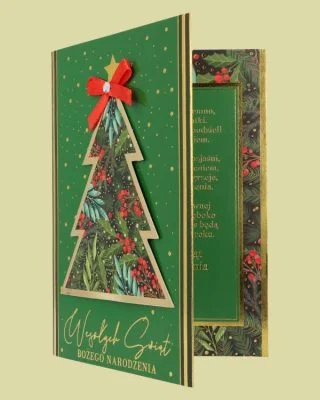 Kartka pocztowa na Boże Narodzenie