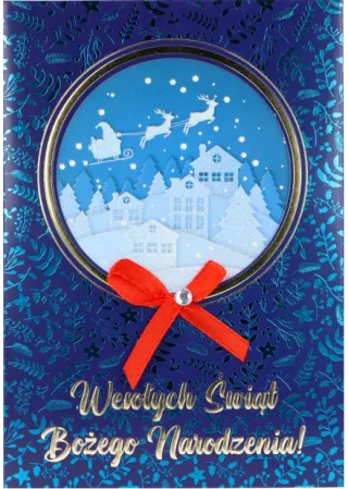 Boże Narodzenie życzenia na kartce