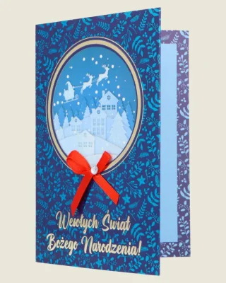 Boże Narodzenie życzenia na kartce