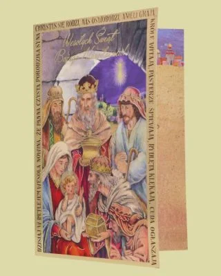 Kartka pocztowa na Boże Narodzenie