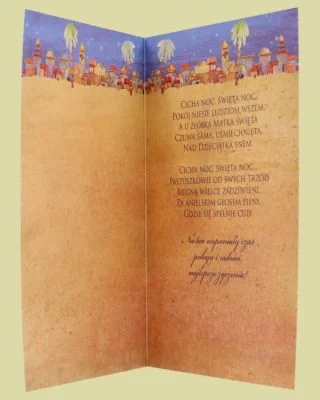 Kartka pocztowa na Boże Narodzenie