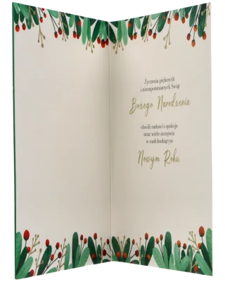 Kartka na Boże Narodzenie