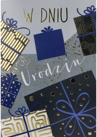 Kartka pocztowa z okazji urodzin