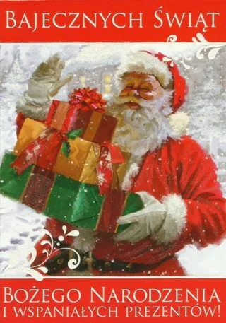 Świąteczna kartka na Boże Narodzenie