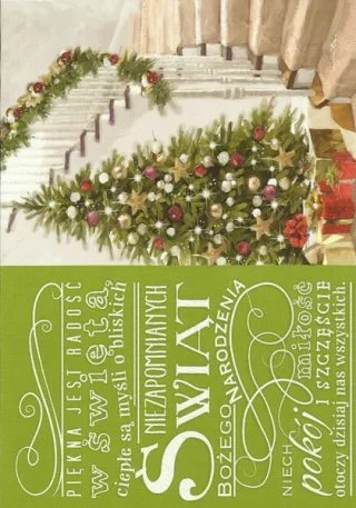 Kartka na Boże Narodzenie i życzenia świąteczne. W Poczcie Kartkowej kartka z życzeniami na Boże Narodzenie