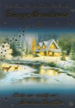 Kartka na Boże Narodzenie