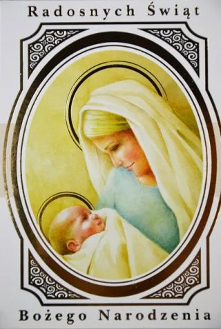 Kartka pocztowa na Boże Narodzenie