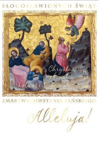 Kartka pocztowa z okazji Wielkanocy