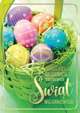 Kartka pocztowa z okazji Wielkanocy